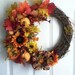 Free Shipping 18' full fall wreath