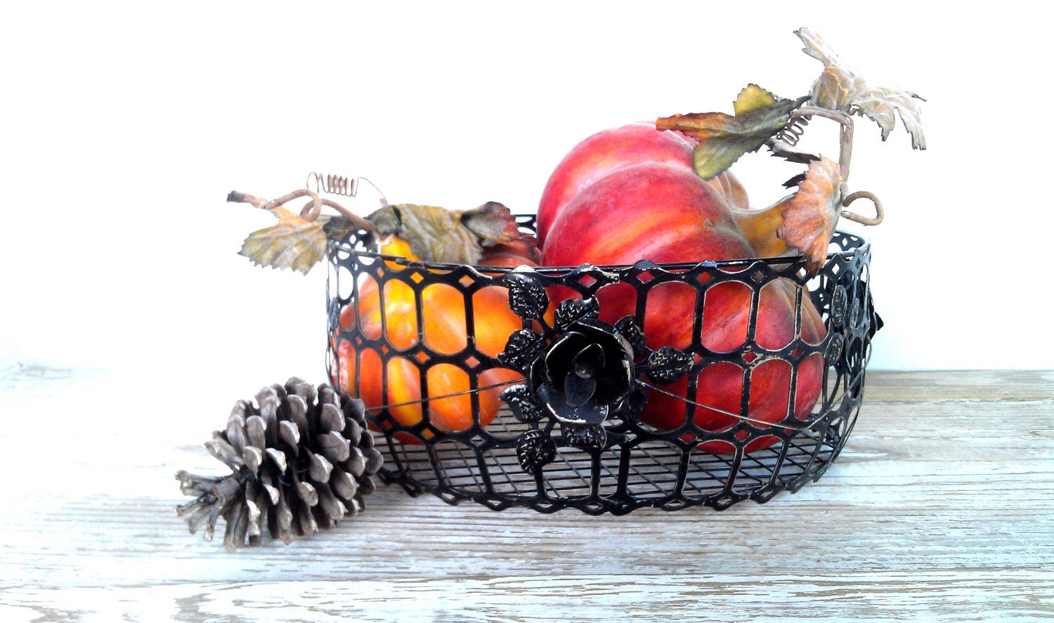 Metal Baskets Wire Bowls Wire Baskets Thanksgiving