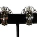 50% OFF Vintage Whiting & Davis Iridescent Cameo Clip-On Earrings