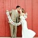 Just Married Burlap banner - Wedding Banner - Photography shoot - Wedding GARLAND - wedding sign