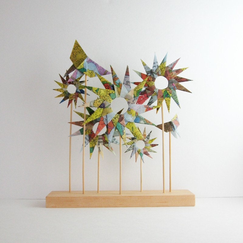 Paper Origami Sculpture