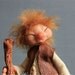 Taistealaiche , the traveller pixie. OOAK fairy art doll