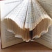 Bat Book Origami -- Bat Folded Book Art