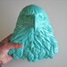 Faux Taxidermy Small Eagle Wall Hanging-Small: Ernest the Eagle in aqua