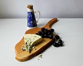 Eco-friendly Black Cherry cutting/serving board, organic gift, salvaged live edge wood