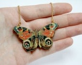 Butterfly Wooden Necklace