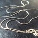 Sterling Silver Add A Bead Chain Necklace 1mm 18 Inches ...Beaded, Bead, Finished Chain...