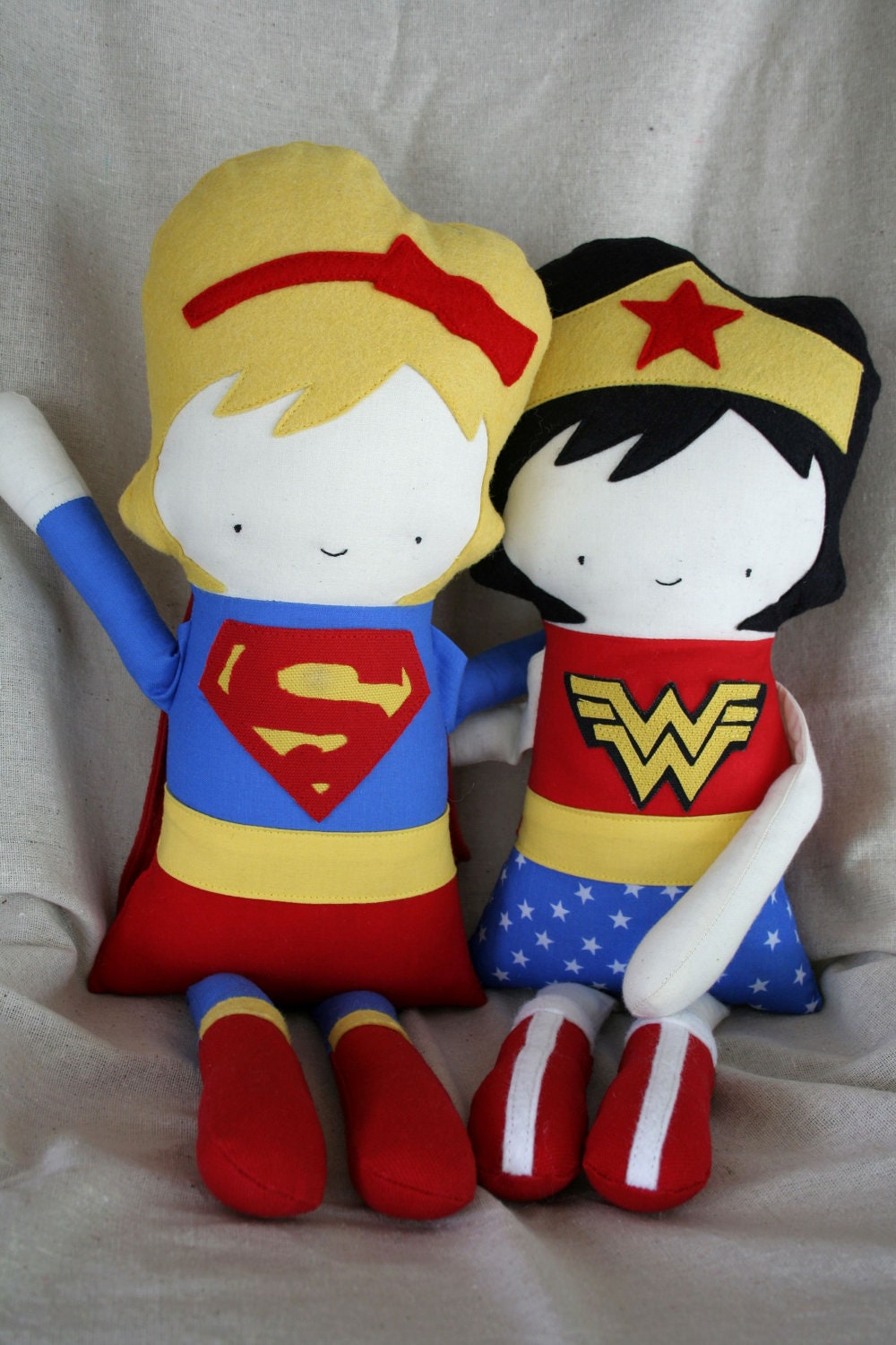 Children Toy, Doll, Stuffed Doll Rag Doll, Superhero, Supergirl, Superwomen, Fabric Doll, Soft Doll, Handmade Doll, Plush Doll