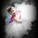 Heavenly pink snow- Flower girl dress, easter dress, birthday dress