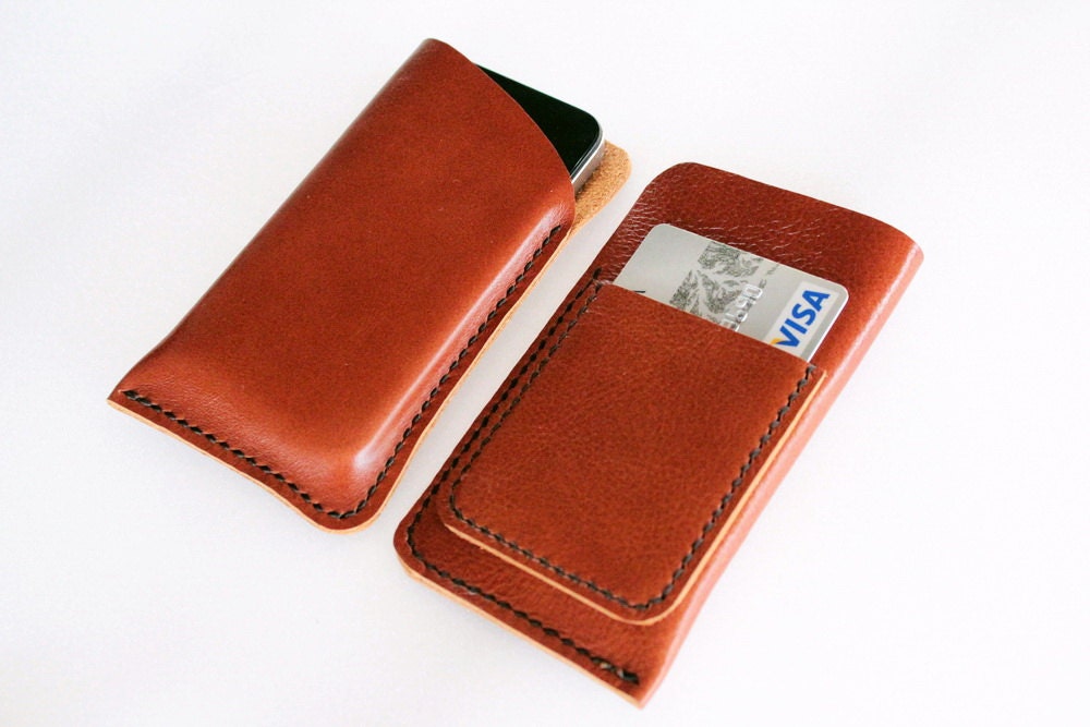 Awesome  leather iPhone wallet case