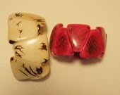 Pink Bracelet Tagua NUT Bracelet handmade from Natural Seed