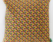 Ruleta pattern 100% cotton cushion, pillow cover 45 x 45 cm