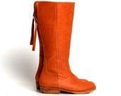 WANDERLUST. Leather boots / Womens leather boots / sizes US 4-13. Available in different leather colors.
