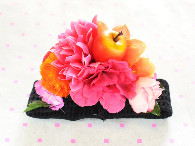 500 Days Of Summer Floral Headpiece