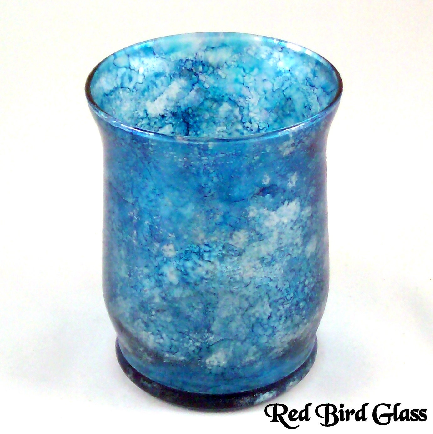 Glass Candle Holder