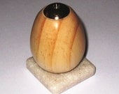 Turned Pine Egg Kaleidoscope "Eggoscope"