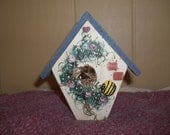 Bird House Home Decorations, Woodworking,Stocking Stuffer