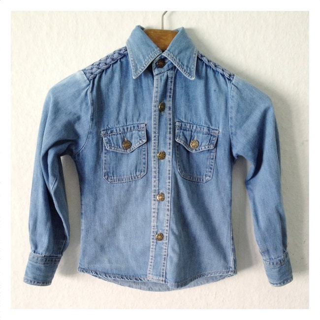 Vintage Jean Shirt