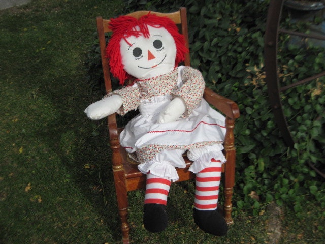 Sweet Raggedy ann Dolls 35 Inches Tall
