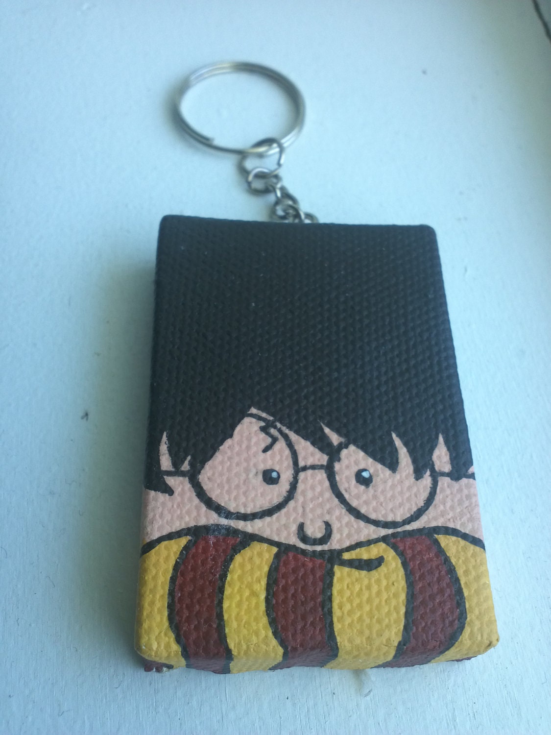 Painted Harry Potter Mini Tangle Keychain