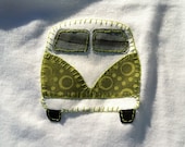 Green VW Bus Baby Onesie