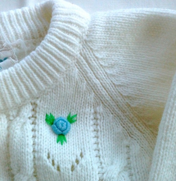 Vintage Baby Sweater
