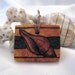 Seashell Wood Necklace Pendant Earthy Jewelry Conch shell