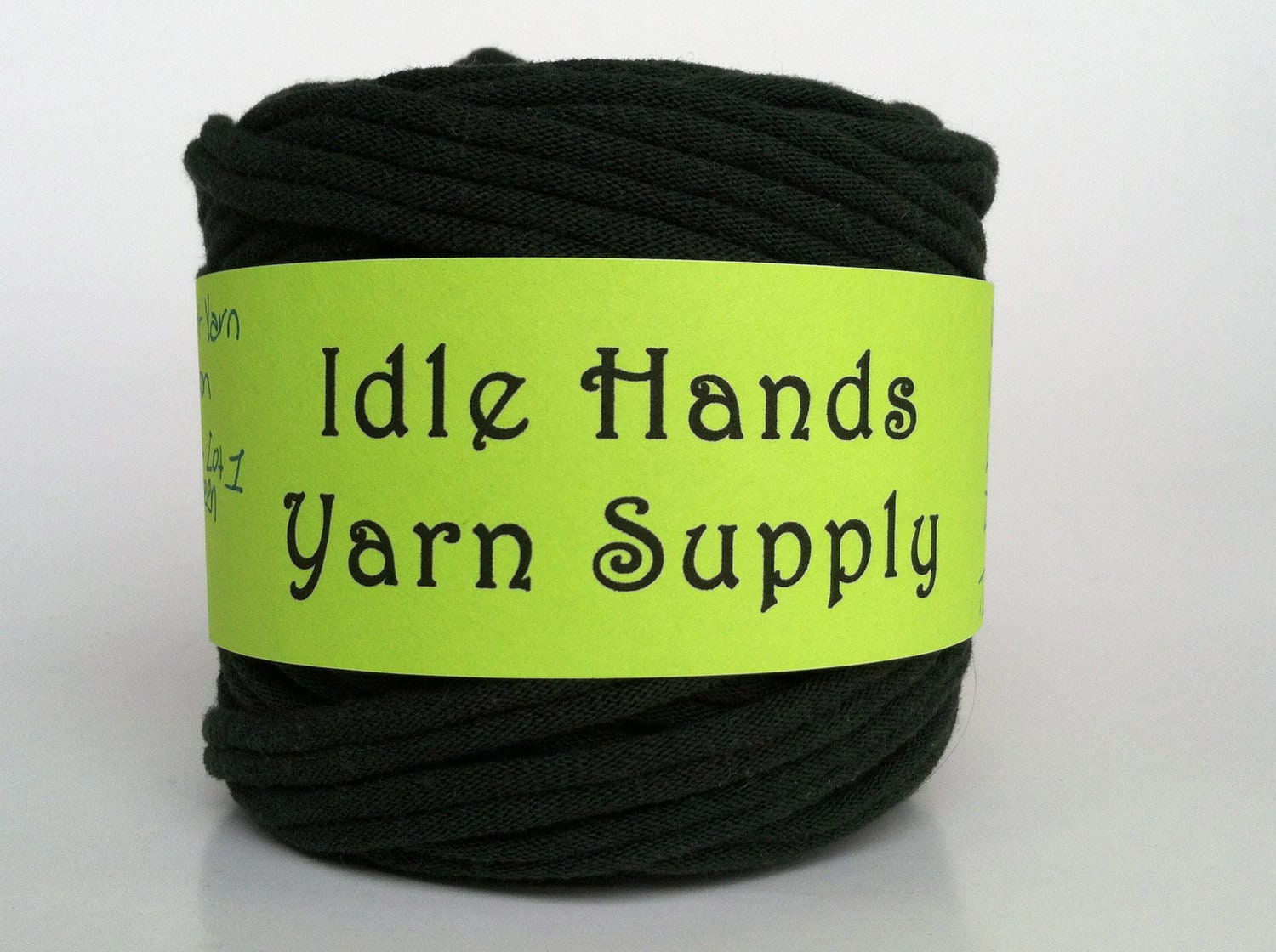 Green T Shirt Yarn  34.75 Yards
