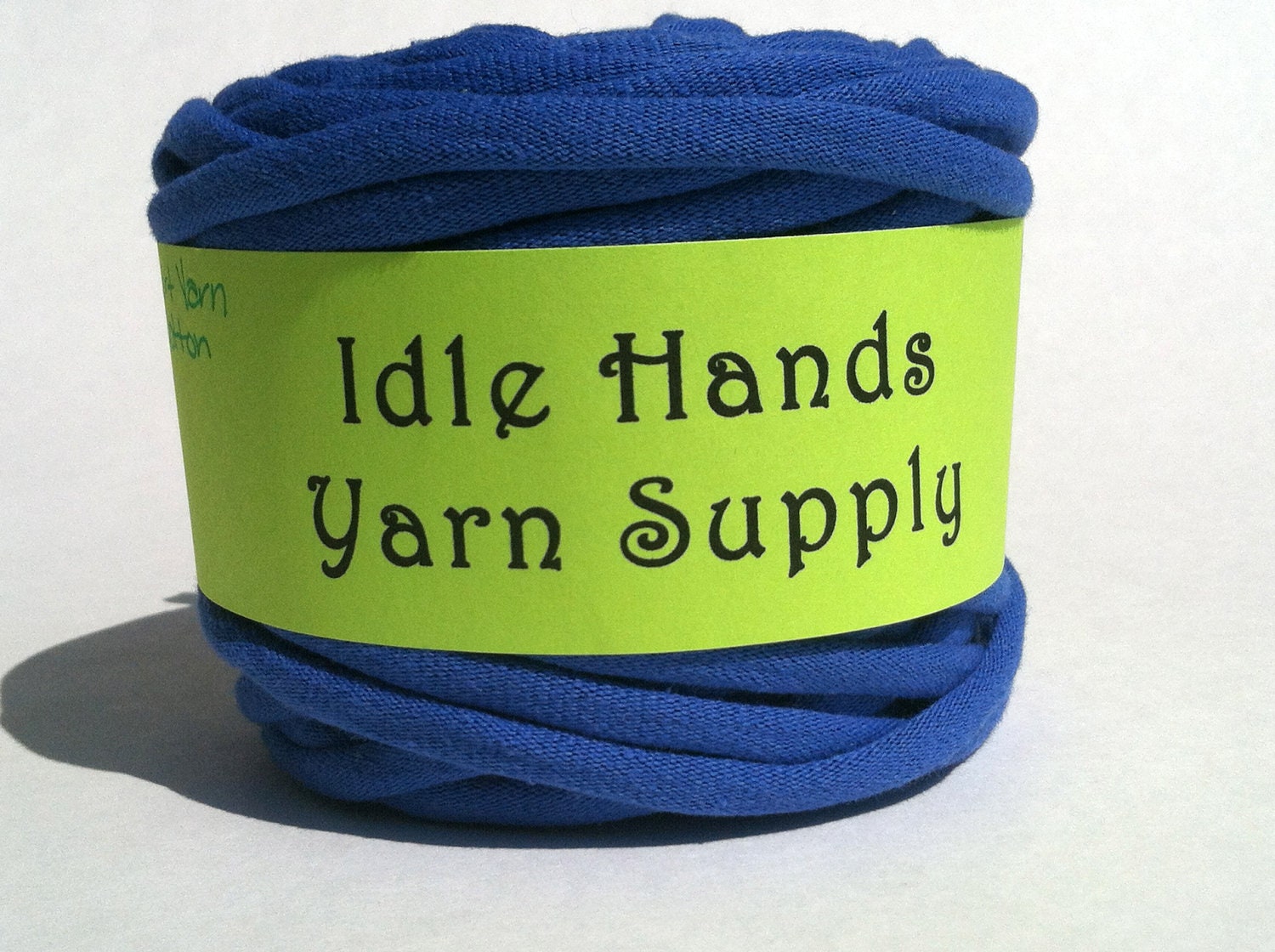 Blue Tarn Recycled T Shirt Yarn - 36 Yards 4 WPI