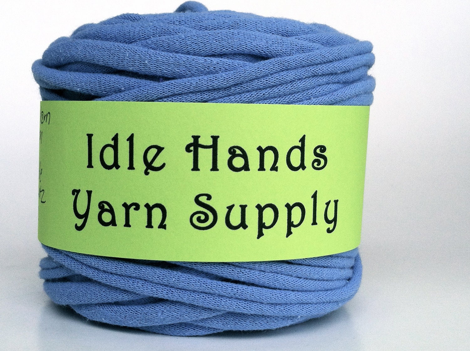 Blue T Shirt Yarn - 42.75 Yards