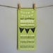 Rustic Banner Wedding Shower Invitation - Green & Navy  Blue