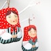 babushka painted folk art doll