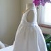 Natural Linen Dress with Peter Pan Collar