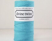 5 Yards of Solid Blue Bakers Twine