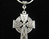 Silver Celtic Cross Necklace