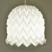 Bell: Origami Paper Lamp Shade / Lantern - White
