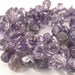 Ice Flake Quartz Beads, Purple, Large Top-Drilled Chip, 10 - 12mm, 15 inch strand, Whole Strand