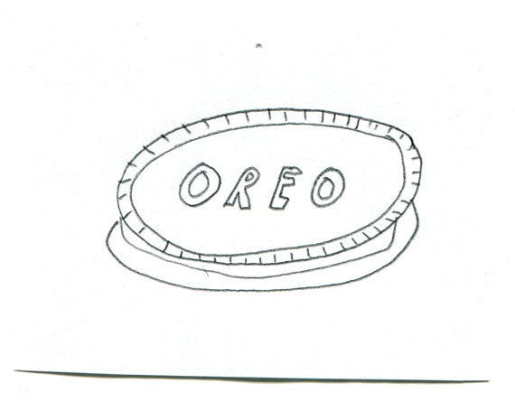 Oreo on Crappy Paper