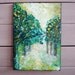 Forest, Original Painting, Oil, Palette knife, Textured painting.
