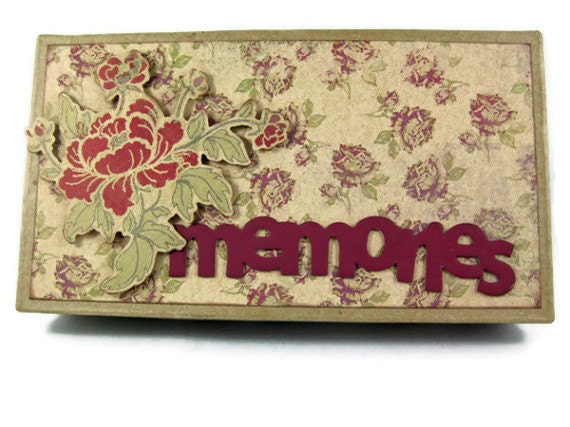 Scrapbook Accordion Album and Box Memories My Minds Eye