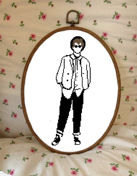 Cross Stitch Pattern - Duckie Dale - Pretty in Pink