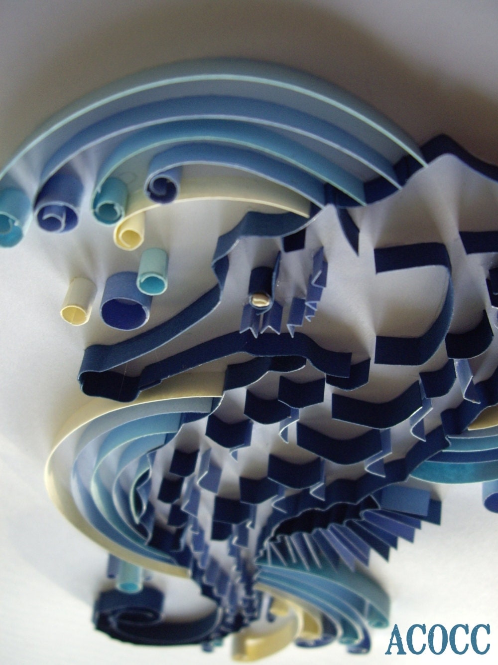 Quiller Seahorse - Paper Quilling Art Custom piece