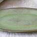 RESERVED for Joyce-Vintage Frankoma Pottery Platter Tray Server- Prairie Green