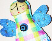 One of a kind folk art doll 6