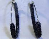 COBRA BLACKBERRY Hoop Earrings