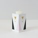 Geometric triangle candle holder