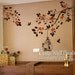 wall decal tree whildren wall decals nursery wall art- branch cherry blossom birdcage birds Z110 CUMA