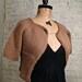 50s Hand Made Cashmere or Wool Shrug Sweater