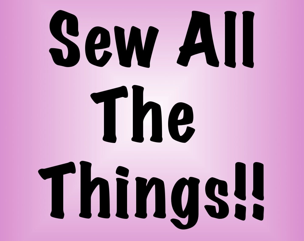 PDF Pattern Bundle - Sew All The Things - Instant Download