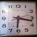 Vintage 1960S Model 2145 GE Wall CLOCK Brown 60S Volts 115 Dated between 1962 - 1967